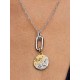 Charm Pandora Medallón Sol y Luna
