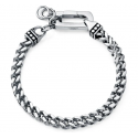 Pulsera Cadena de Acero VICEROY Eslabones cuadrados