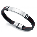 Pulsera de Acero y Caucho negro VICEROY Fashion