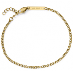 Pulsera de Cadena de Acero IP dorado VICEROY