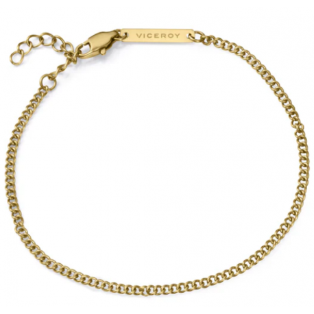 Pulsera de Cadena de Acero IP dorado VICEROY