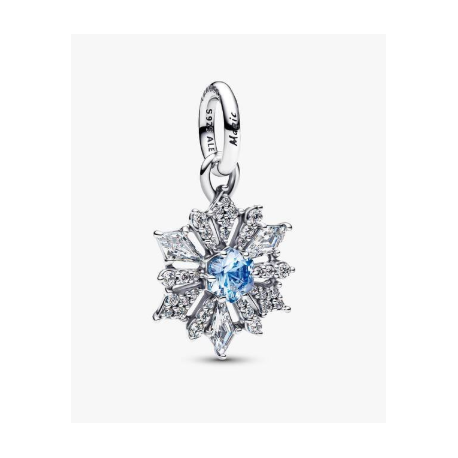 Charm Pandora Colgante Copo de Nieve Reina Elsa Frozen de Disney