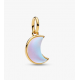 Charm Pandora Colgante Luna Creciente Brillante