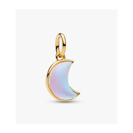 Charm Pandora Colgante Luna Creciente Brillante