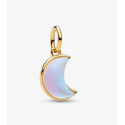 Charm Pandora Colgante Luna Creciente Brillante