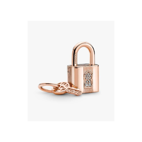 Charm Colgante Pandora Candado y Llave