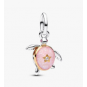 Charm Pandora colgante Tortuga Marina Rosa Pandora Club 2026