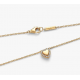 Collar Pandora Grabable Halo Corazón