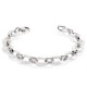 Pulsera de Titanio y Cerámica Blanca