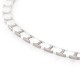 Collar de Titanio Antialergico y Ceramica blanca