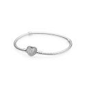Pulsera Pandora Cierre Corazón Pavé