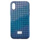 Funda Smartphone Swarovski Crystalgram blue