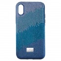 Funda Smartphone Swarovski Crystalgram blue