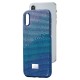 Funda Smartphone Swarovski Crystalgram blue