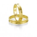 Alianzas de Boda Oro Amarillo Breuning Smartline Slim