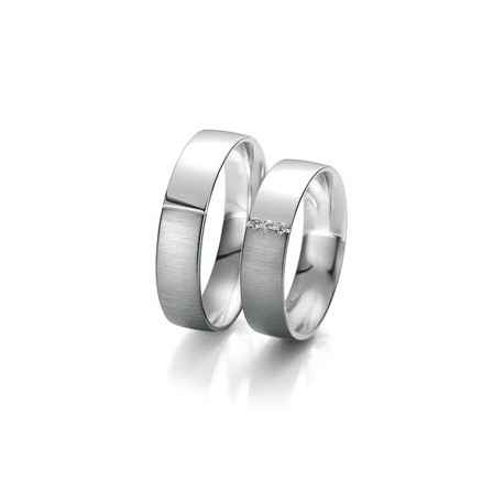Alianza de Boda Breuning Black and White