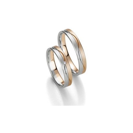 Alianza de Boda Oro Breuning Smartline Slim