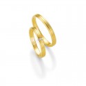 Alianzas de Boda Oro Amarillo Breuning Basic Light