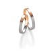 Alianzas de Boda Oro Blanco y Oro Rosa Breuning Basic Light