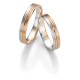Alianzas de Boda Oro Blanco Rosa y Diamantes Breuning Smartline