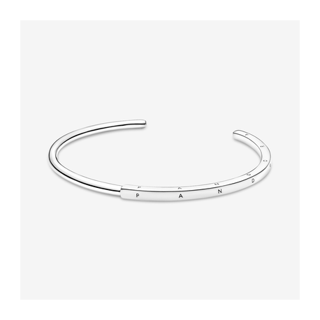 Pulsera Pandora Rígida Signature I-D