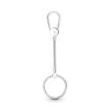 Llavero para Charms Pandora Moments en Plata de Ley