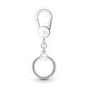 Llavero para Charms Pandora Moments en Plata de Ley