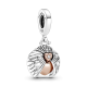 Charm Colgante Mariquita y Corazón Pandora Club 2022
