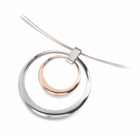 Colgante de Titanio Antialergico y Oro