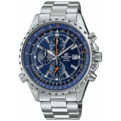 Reloj Casio Edifice Cronometro Analógico Acero Inoxidable