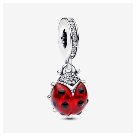 Charm Colgante Mariquita Roja