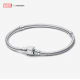 Pulsera Pandora Moments Cadena de Serpiente Cierre de Logo Marvel