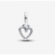 Charm Mini Colgante Corazón a Mano Alzada Pandora ME