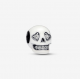 Charm Calavera Brillante que Brilla en la Oscuridad