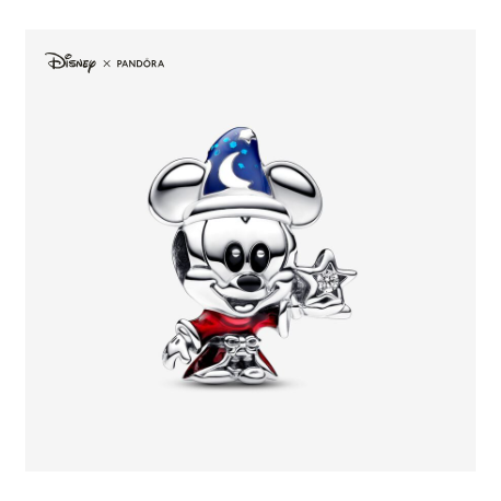 Charm Calavera Mickey Aprendiz Hechicero de Disney