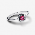 Anillo Pandora Círculo Eternity Rosa