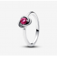 Anillo Pandora Círculo Eternity Rosa