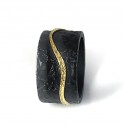 Anillo Plata y Oro Amarillo Vicens Jané