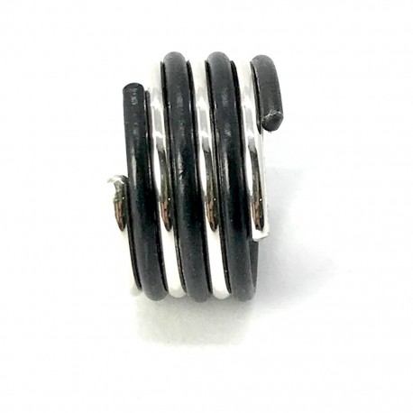 Anillo Plata espirals