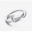 Anillo Pandora Love escrito a Mano