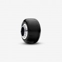 Charm Mini Cristal de Murano Negro Pandora