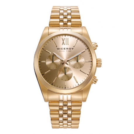 Reloj Viceroy de hombre Chic dorado