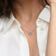 Collar Pandora Corazón Infinito Brillante