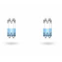 Pendientes Swarovski de botón Stilla Azul