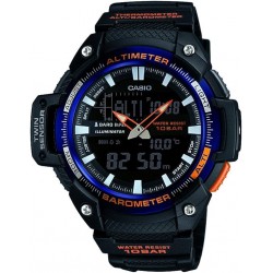 Reloj Casio SGW-400H Negro y naranja