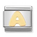 Link NOMINATION Italy Alfabeto "A" Oro