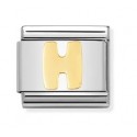 Link NOMINATION Italy Alfabeto "H" Oro