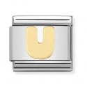 Link NOMINATION Italy Alfabeto "U" Oro
