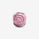Charm Pandora Rosa Rosa Floreciendo