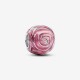 Charm Pandora Rosa Rosa Floreciendo